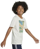 adidas Big Boys Short-Sleeve Play Sport Graphic Cotton T-Shirt