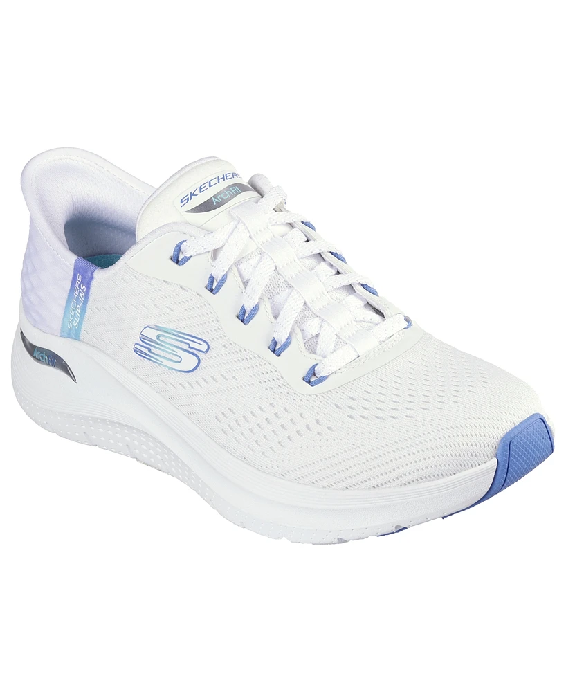 Skechers Women's Slip-ins Arch Fit 2.0 - Easy Chic Walking Sneakers from Finish Line Wbl