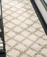 Safavieh Dallas SGD258 Ivory and Beige 2'3" x 10' Runner Area Rug