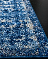 Safavieh Adirondack Light Blue and Dark Blue 6' x 9' Area Rug