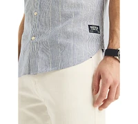 Nautica Men's Classic-Fit Stripe Button-Down Shirt