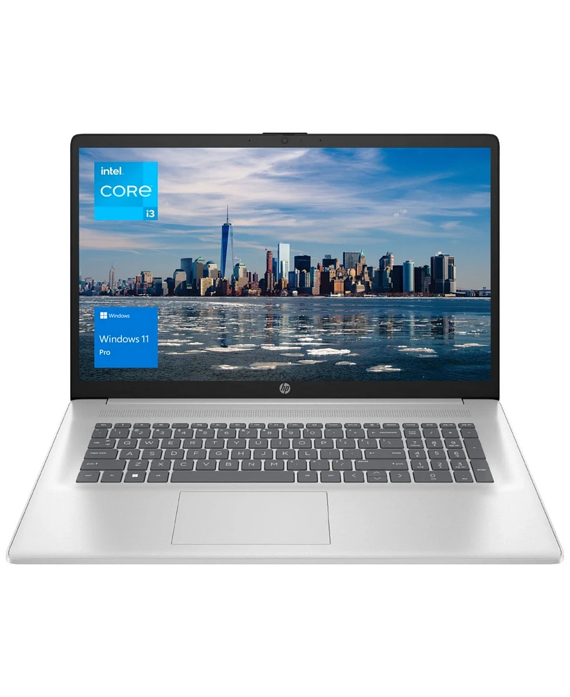 Hp Essential 17.3" Daily Laptop Intel Core i3-1215U 8GB Ram 256GB Ssd Windows 11 Home Fhd Display - Silver