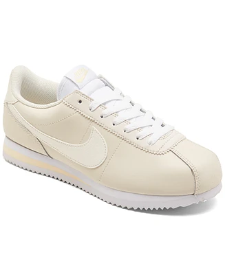 Nike Women's Classic Cortez Leather Casual Sneakers from Finish Line