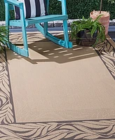 Safavieh Courtyard CY1551 Sand and Gray 2' x 3'7" Outdoor Area Rug