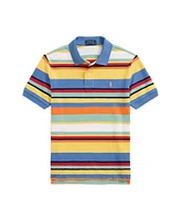 Polo Ralph Lauren Big Boys Striped Cotton Mesh Shirt