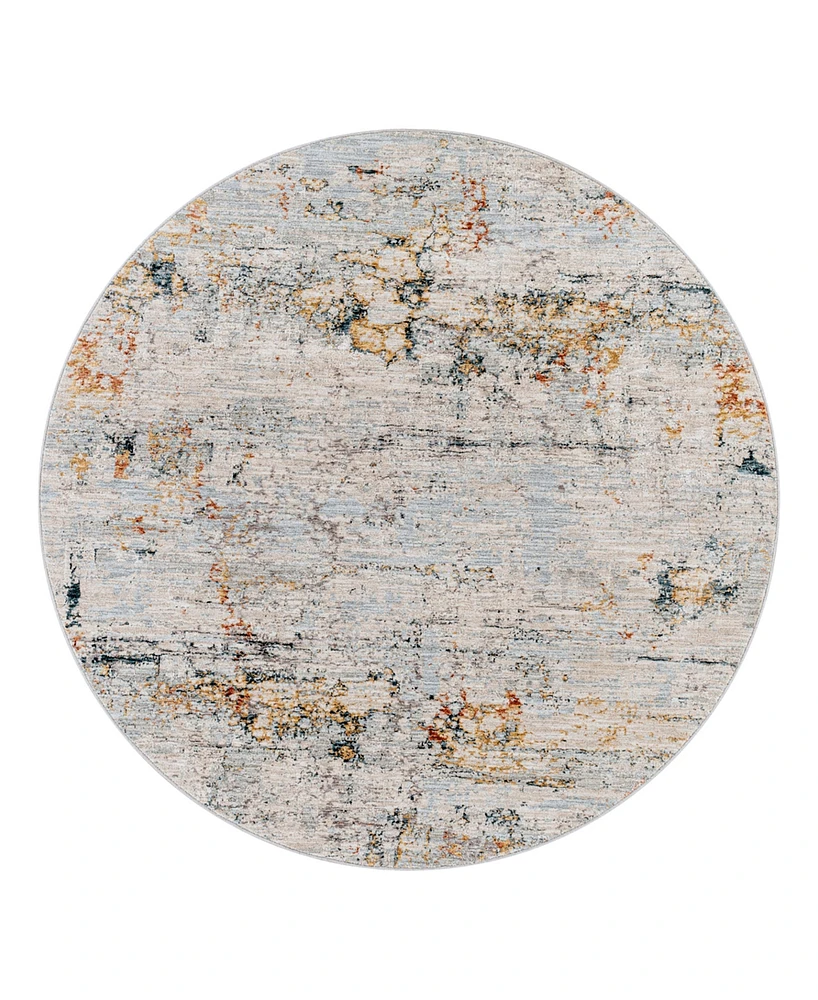 Livabliss Laila Laa-2300 5'3x5'3 Round Area Rug