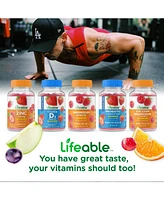 Lifeable Multivitamin for Men Gummies - Immunity, Digestion, Bones, And Skin - Great Tasting Natural Flavor, Dietary Supplement Vitamins