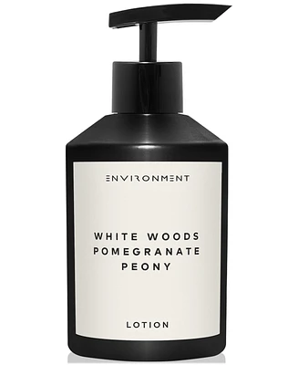 Environment White Woods, Pomegranate & Peony Lotion (Inspired by 5-Star Luxury Hotels), 10 oz.