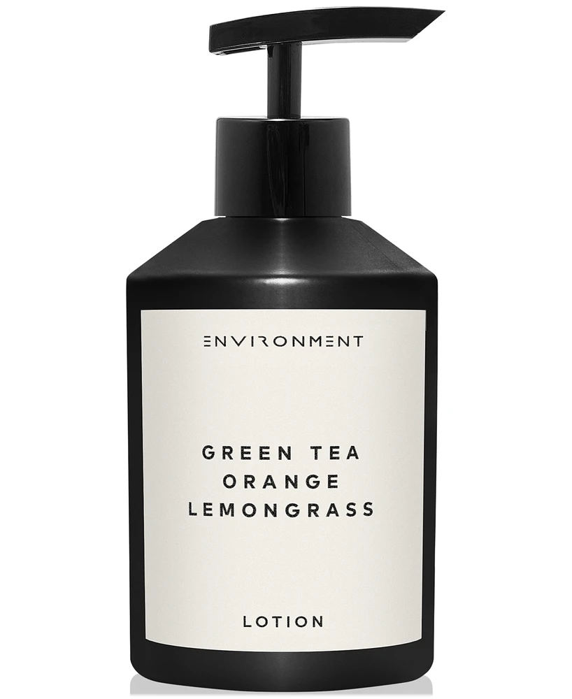 Environment Green Tea, Orange & Lemongrass Lotion (Inspired by 5-Star Luxury Hotels), 10 oz.