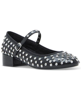 Madden Girl Tutuu-r Block-Heel Mary Jane Flats