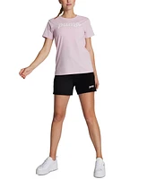 Puma Women's High-Rise Logo Shorts