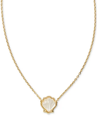 Kendra Scott 14k Gold-Plated Stone Shell 19" Pendant Necklace