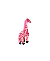 Mighty Jr Safari Pink Giraffe, 2-Pack Dog Toys