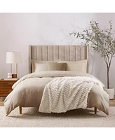 Aston and Arden Aston & Arden Cottontail Faux Fur Throw Blanket, Soft Rabbit Tail Texture, Oversized Throw, 50x70, with Premium Gift Box