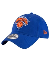 New Era Men's Royal New York Knicks Team 2.0 9twenty Adjustable Hat