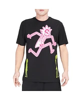 Freeze Max Unisex Black Rick And Morty Electric Shock T-Shirt