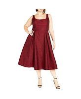 City Chic Women's Estella Dress