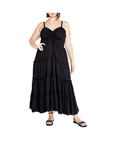 City Chic Plus Alisa Maxi Dress