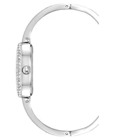 Anne Klein Women's Quartz Silver-Tone Alloy Bangle Watch Set, 20mm