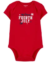 Carter's Baby Boys and Girls My First 4th Of July Collectible Bodysuit