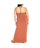 City Chic Women's Miley Maxi Dress