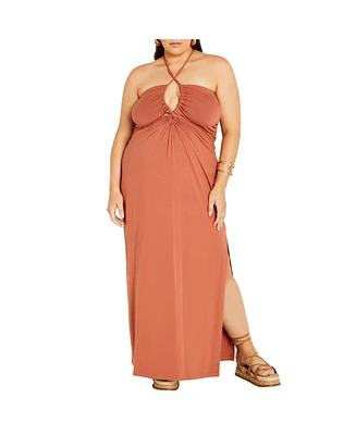 City Chic Women's Miley Maxi Dress