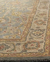 Safavieh Antiquity At314 Blue and Ivory 3' x 5' Area Rug