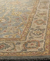 Safavieh Antiquity At314 Blue and Ivory 7'6" x 9'6" Area Rug