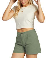 Billabong Juniors' Leia Denim Carpenter Shorts