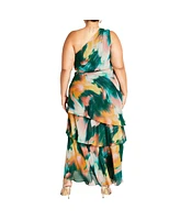 City Chic Plus Size Rendezvous Dress