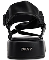 Dkny Women's Lollie Asymmetrical Platform Sport Sandals