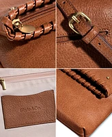 Style & Co. Whipstitch East West Flap Small Crossbody