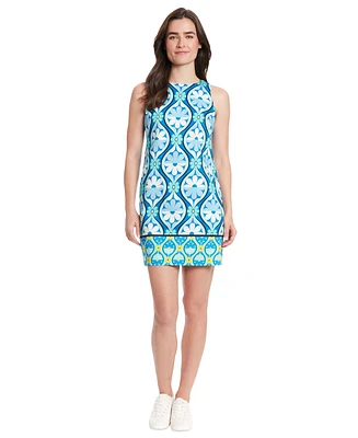 London Times Women's Printed Shift Dress