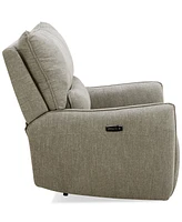 Olper Zero Wall Fabric Recliner, Created for Macy's