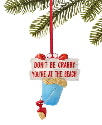 Holiday Lane Florida Don't Be Crabby Ornament, Exclusively at Macy's