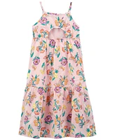 Carter's Big Girls Floral Lawn Dress