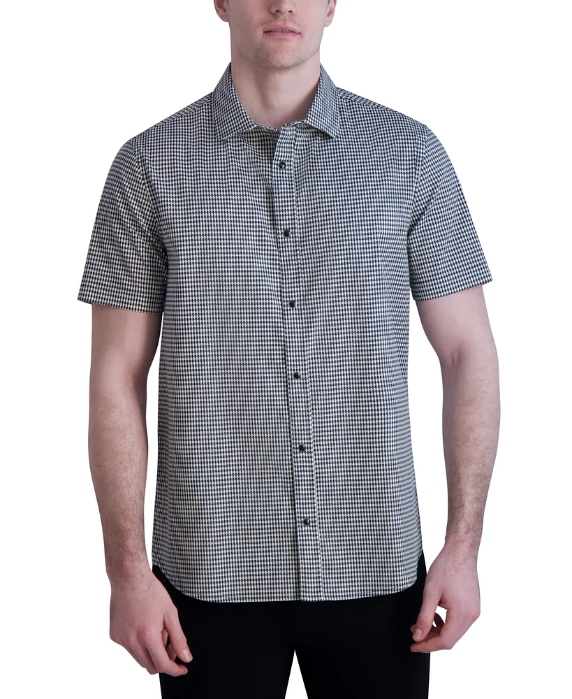 Karl Lagerfeld Paris Men's Solid Woven Shirt