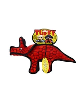 Tuffy Jr Dinosaur Triceratops, Dog Toy