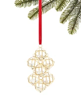 Holiday Lane Shine Bright Gold Shape Ornament, Exclusively at Macy's