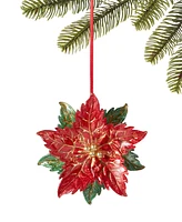 Holiday Lane Santa's Favorites Poinsettia Ornament, Created for Macy's