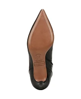 Franco Sarto Women's Anna Pointed Toe Kitten Heel Dress Booties