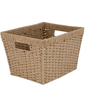 Simplify Dutch Weave Large Storage Basket