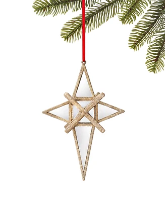 Holiday Lane Blessed 3D Snowflake Mirror Ornament, Exclusively at Macy's