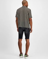 Guess Men's Slim-Fit Destroyed Denim Shorts