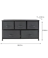 Simplify Drawer Storage Dresser in Grey