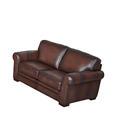 Brookfield 70" Top Grain Leather Loveseat