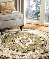 Safavieh Lyndhurst LNH223 and Ivory 5'3" x 5'3" Round Area Rug