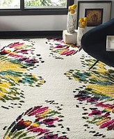 Safavieh Fiesta FSG368 Cream and Multi 4' x 6' Area Rug