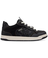 Coach Men's C203 Signature Mixed-Media Lace-Up Sneakers