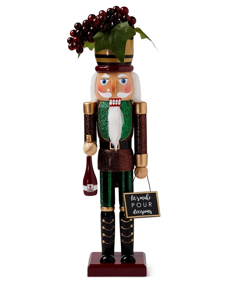 Holiday Lane Wine Nutcracker, Created for Macy's